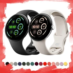 Sport Silicone strap For Google Pixel Watch 3 band 45mm Smartwatch Accessories wrist Bracelet Correa Belt Pixel Watch 3 45 mm