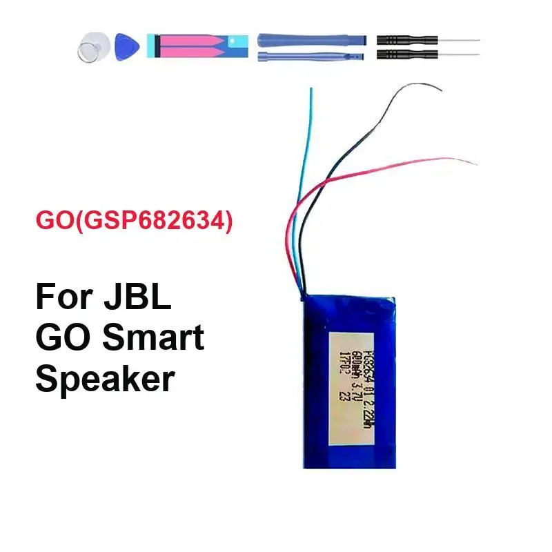 GO GSP682634 900mAh Portable Bluetooth Speaker Battery For Jbl GO 1 Speaker Robust