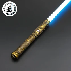 TXQSABER Neo Pixel RGB Lightsaber Smooth Swing Metal Hilt Heavy Dueling Laser Sword 12 Colors Changing FOC Blaster Cosplay Toys