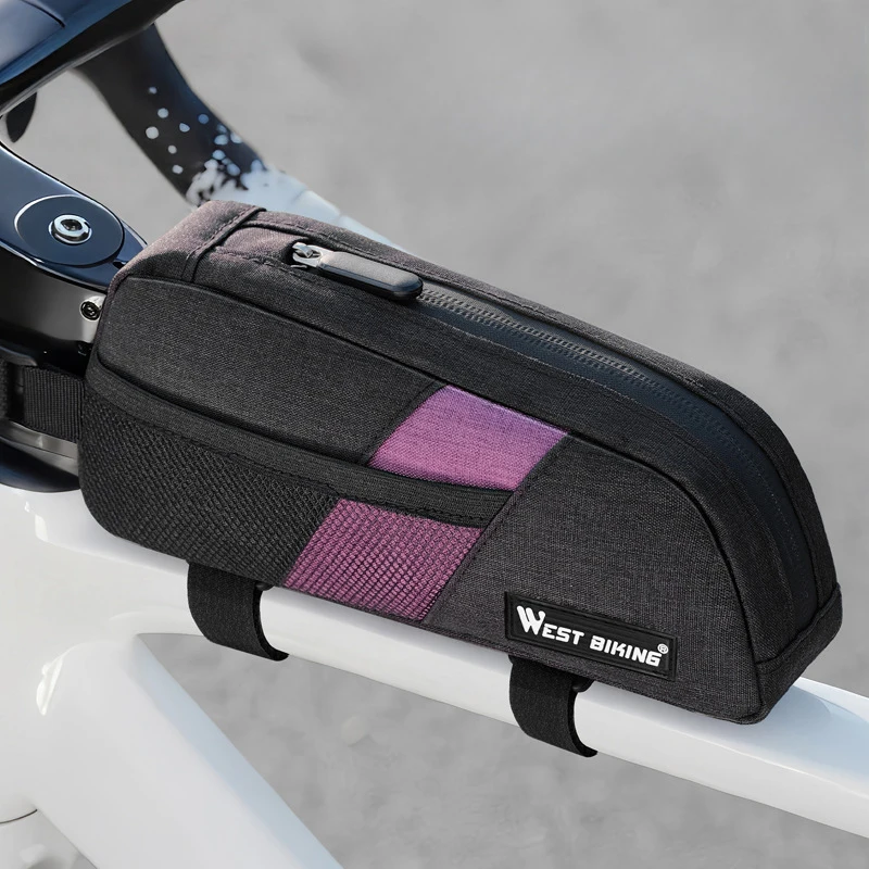 Comincia Bike Top Tube Bag Portable Lightweight Frame Bag for Mtb Road Bicycle Cycling Front Pannier Tool Bag Accessories