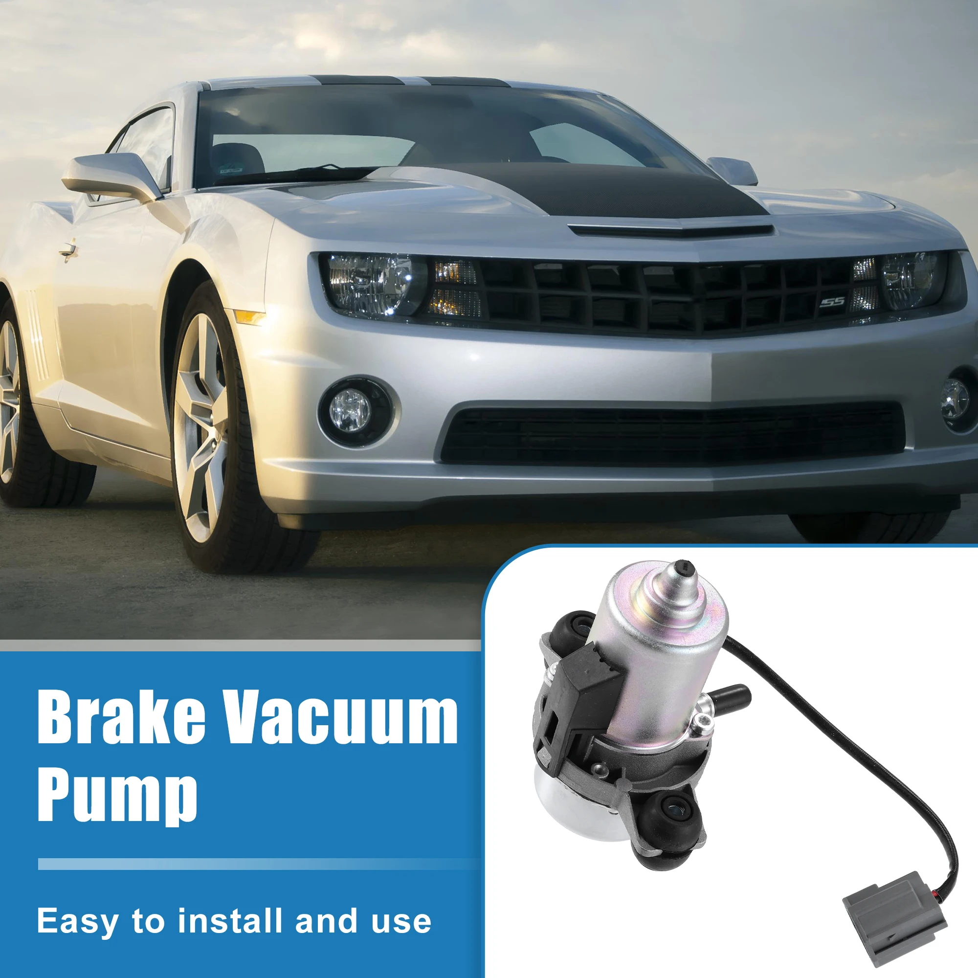 UXCELL Brake Vacuum Pump for Chevrolet Cruze Impala Malibu for Cadillac CTS XTS for Volvo C30 S40 C70 XC90 20804130 20939309
