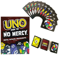 hot Uno No mercy Game Board Games UNO Cards Table Family Party Entertainment UNO Games Card Toys Children Birthday Christmas