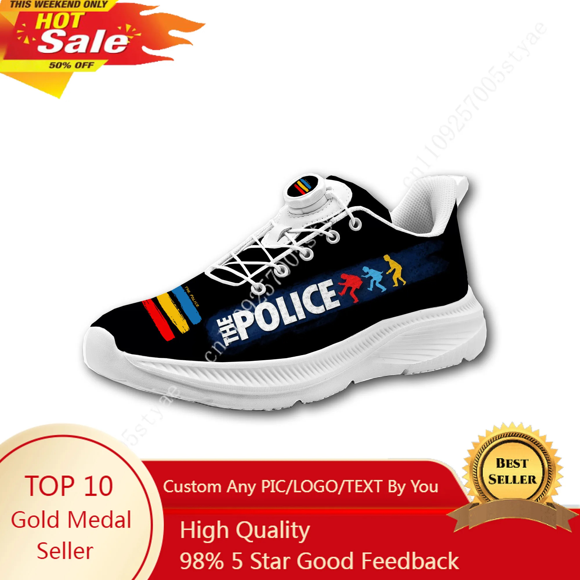 

Ozzy Osbourne Singer Mens Womens Casual Hiking Shoes Laceless Rotating Button Sports Shoes lightweight Custom Sneaker