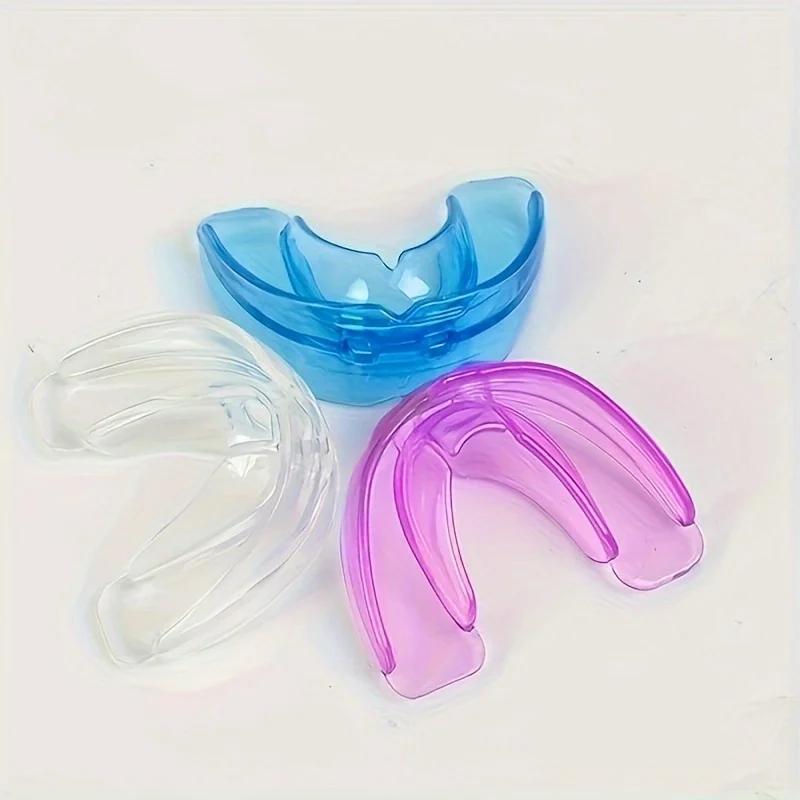 1pc Mouth Guard Teeth Protector Night Guard Mouth Trays for Bruxism Grinding Anti-snoring Teeth Boxing Protection Tooth Mask