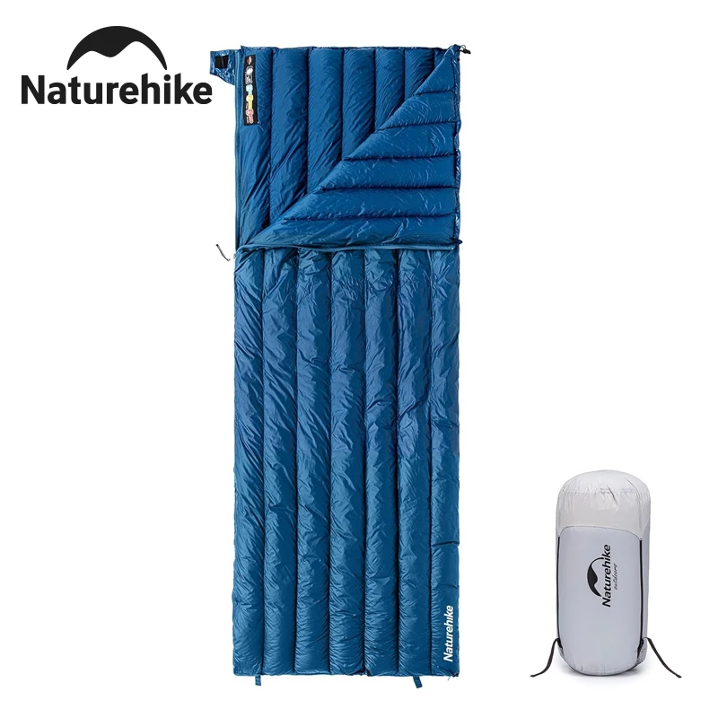 Śpiwór Naturehike CW280 CW295, śpiwór puchowy z kaczego puchu, ultralekki śpiwór do podróży, na kemping, łączone, idealny do backpackingu.