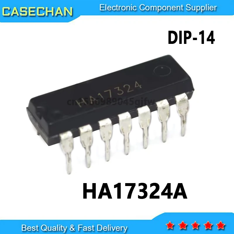 10pcs/lot HA17324A HA17324 DIP-14 New
