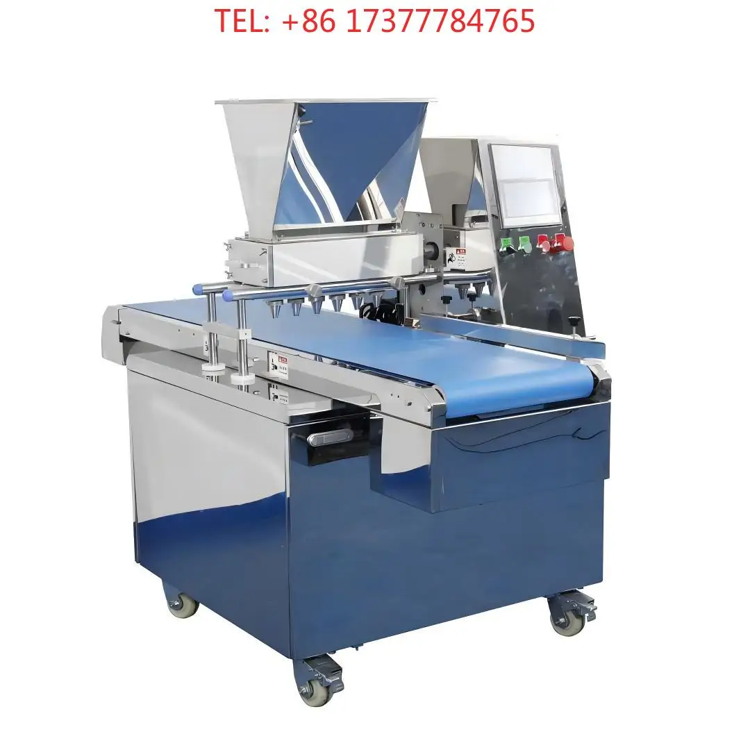 Automatic Chocolate Cookie Maker Machine Model Bakery Oven Small Automation Biscuit Making Machine
