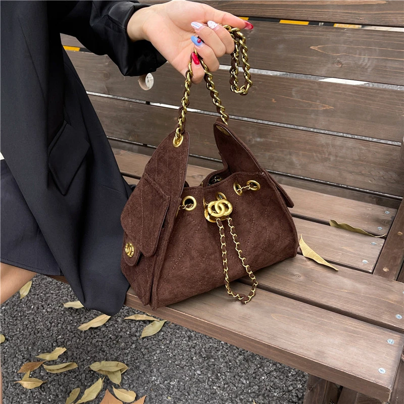 

Модная женская дизайнерская большая сумка Роскошная кожаная сумка через плечо Высококачественная сумка через плечо Винтажная элегантная сумка