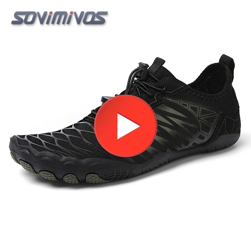 Water Shoes for Men Trekking Hiking Shoes Drainage Beach Aqua Shoe Quick Dry Swim Barefoot Sandal Diving Fishing Surfing Sneaker