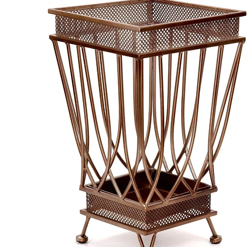 Nordic simple light luxury hotel lobby umbrella frame factory shopping mall umbrella storage frame wrought iron creative umbrel