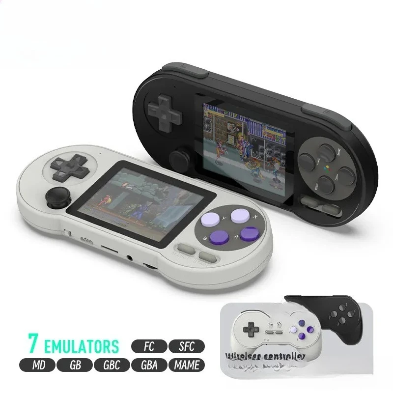 GBA arcade, joystick handheld game console supports wireless doubles TV output
