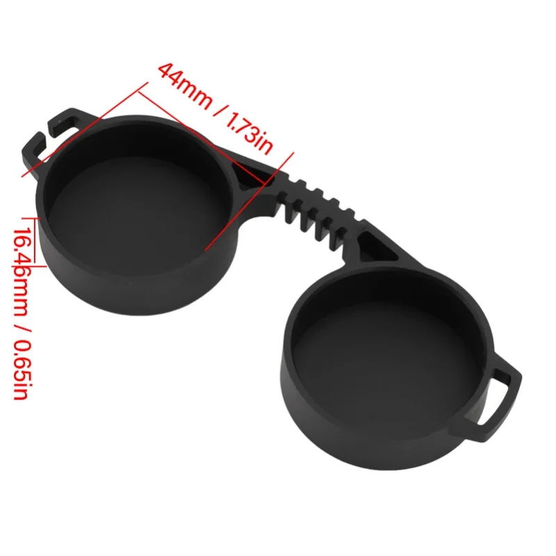 44mm Binoculares Eyepiece Cover Rubber 43-44.8mm Binocular Eyecup Cover Eye Guard Cap For 8x30 10x30 8x32 10x32 8x42 10x42 8x50 - view 4