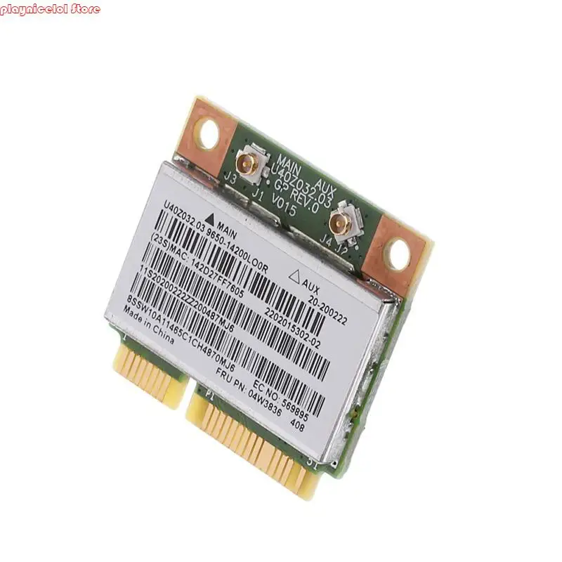E8BA BCM943142HM WiFi +BT4.0 G500 용 하프 미니 PCIE 무선 카드