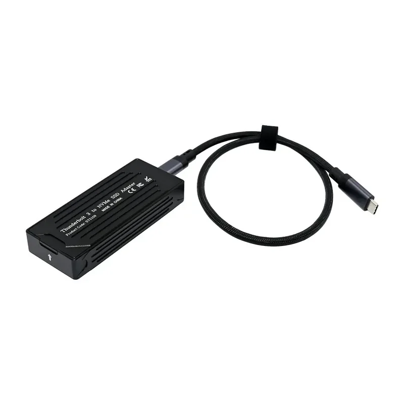 for SUNWEIT ST5109 Thunderbolt 3 to NVMe SSD Super Speed Storage Adapter High Performance External Enclosure for M.2 PCIe
