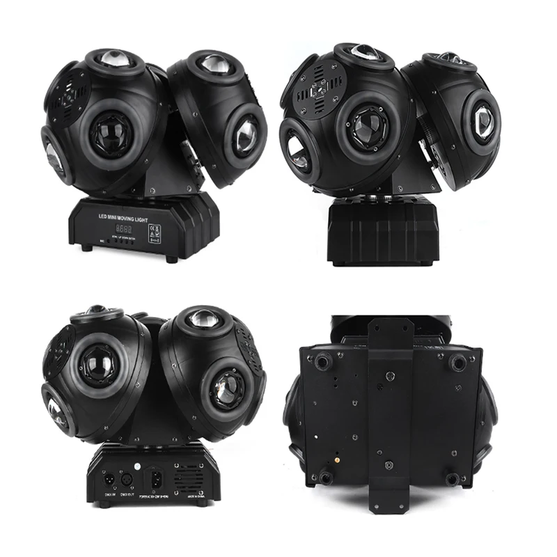 

3 Heads DJ Beam Moving Laser Light RGB 4in1 Led Moving Head Laser Lighting DMX Beam Laser for DJ Stage Lights