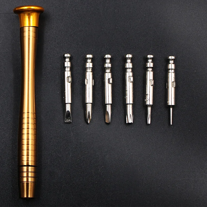 25 in 1 screwdriver set leather bag set mobile phone laptop maintenance clock electronic portable dismantling tool