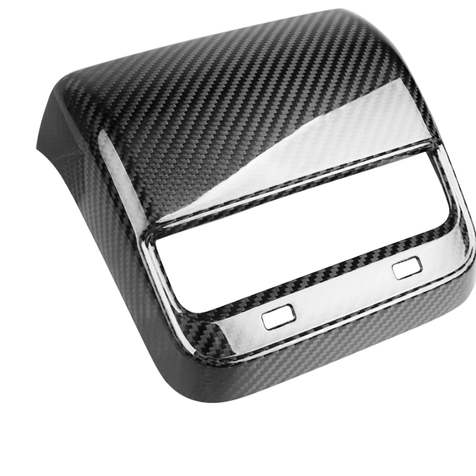 

Gloss Carbon Fiber Rear Air Vent Outlet Cover Trim For Tesla Model 3/Y 2017-2023