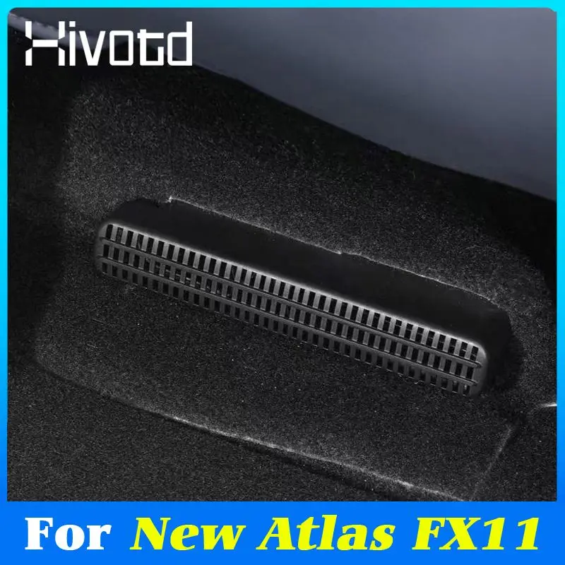 

Under Car Seat Air Outlet Cover Dustproof Exhaust Grille Parts Interior Stylings For Geely New Atlas FX11 Boyue L Starray 2024