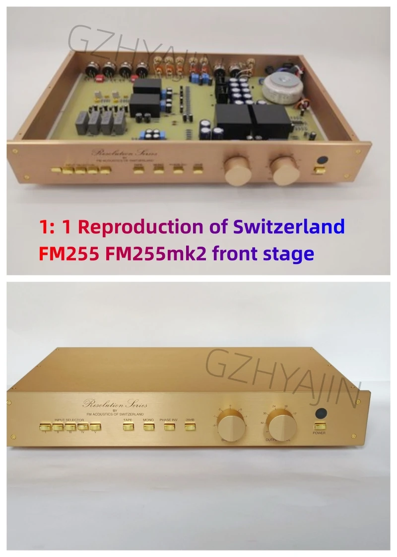 

1: 1 replica of Swiss FM255 fever front stage (Chen Gong) FM255 FM255mk2 front stage preamplifier