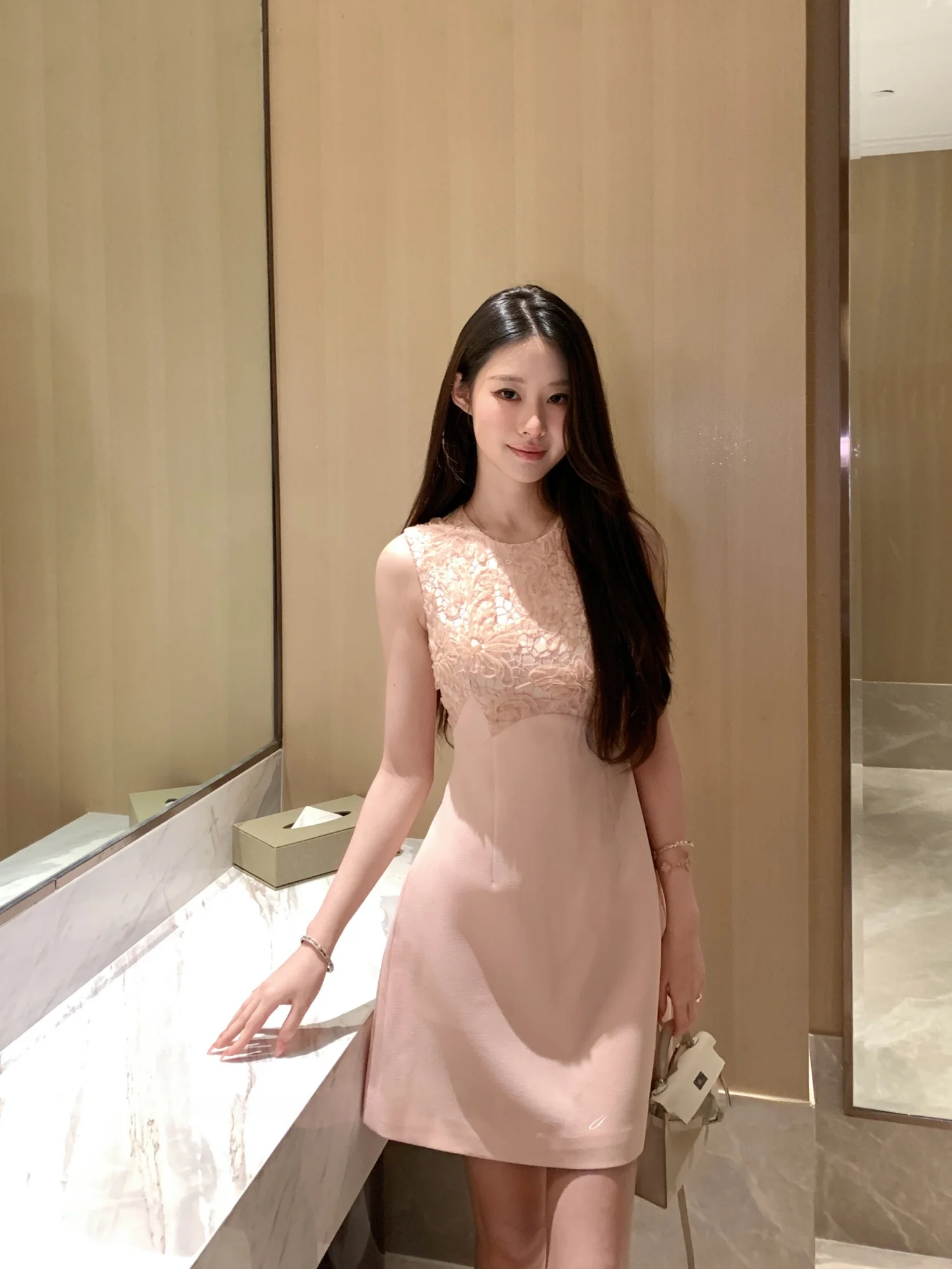 

Romantic Embroidered Lace Bookmark New Sle Mummy Dr Patchwork Thousand Gold Dres Summer Autumn Season Women Skirt