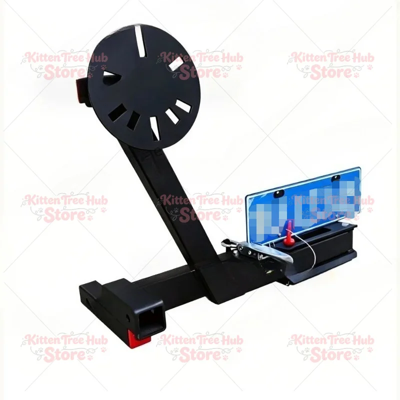Tire Rack Trailer Bar Spare Tire Rack Car Spare Tire Rack With License Plate Frame