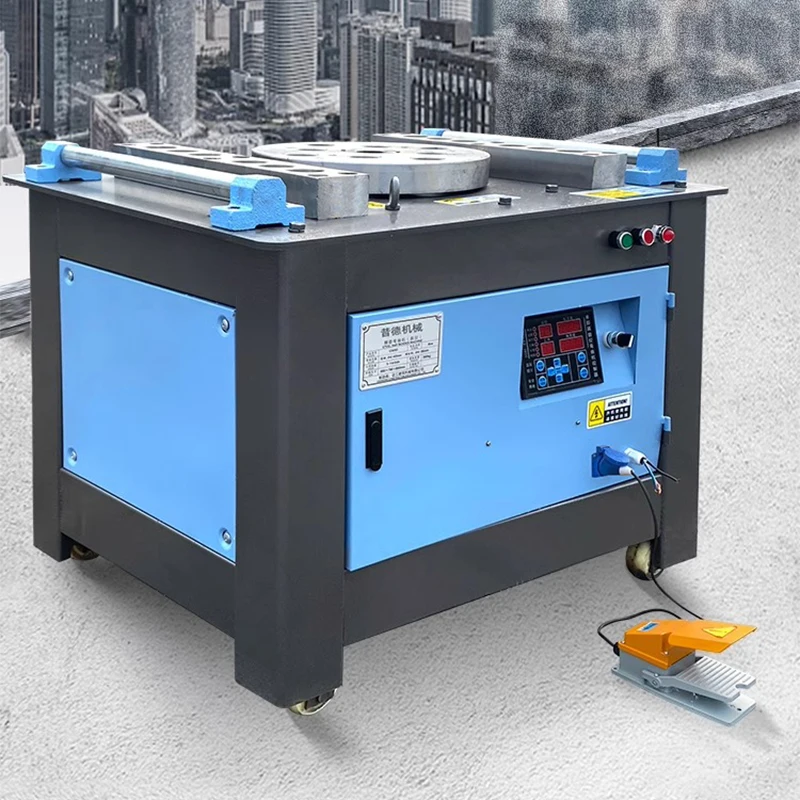 Steel Bar Bending Machine 3KW Pedal CNC Hand Electric Gear Turbine Thread Hoop