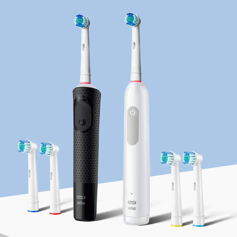 Rotierende Ersatzbürstenköpfe, kompatibel mit Oral B elektrischen Zahnbürsten, Zahnbürstenkopf für Pro 1000/100/500 (4/8/12/20 Stück) – Detail 5