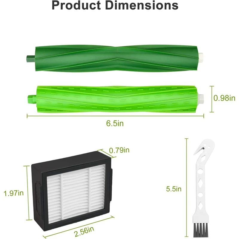فلاتر بديلة Irobot Roomba ، أجزاء بكرات ، I3 ، Evo J7 Plus ، I8 ، E6 ، E5 ، I4 ، I6 ، I1 ، تجديد الملحقات