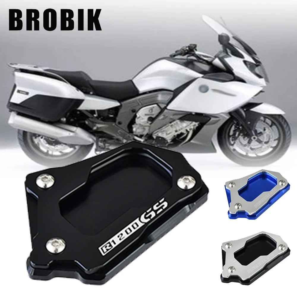 BROBIK Motorcycle Accessories for R1200GS Foot Pad Support Kickstand Side Stand Extension Adv R1250GS Adventure R1200 GS LC NEW