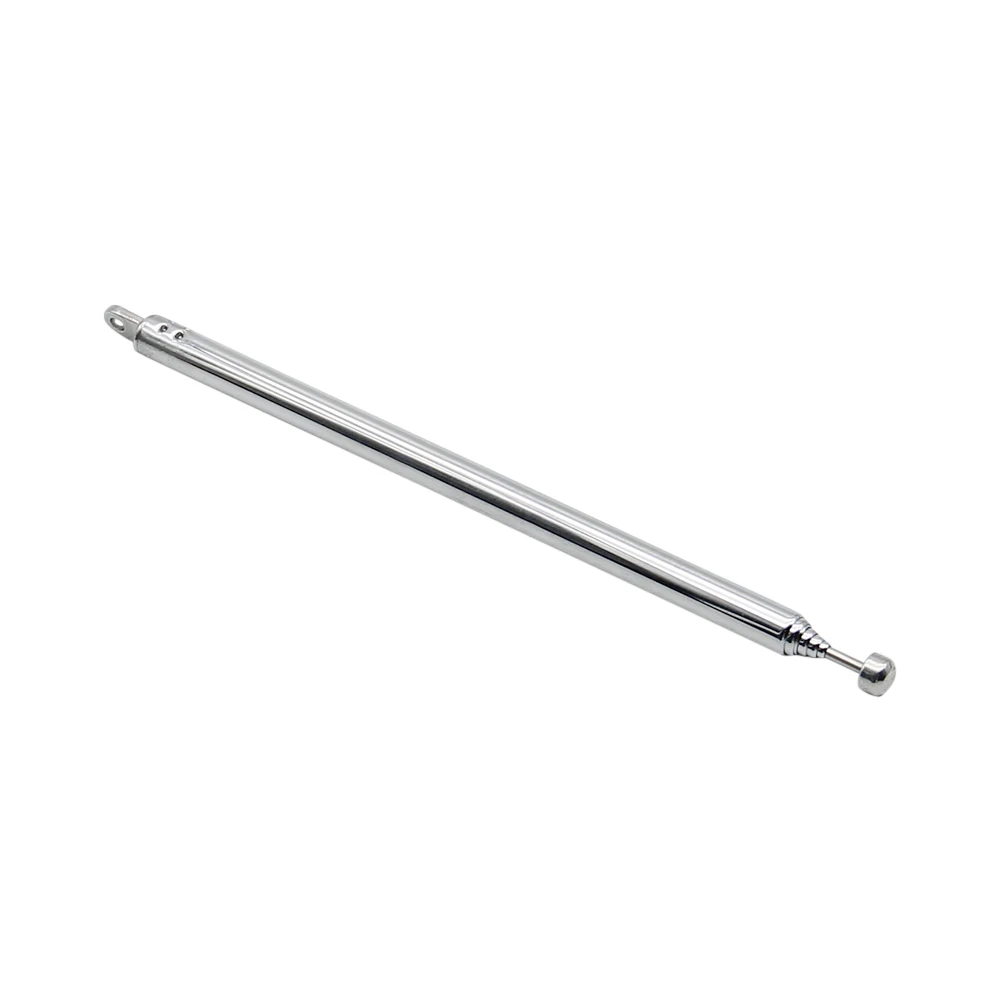 1PCS 7 Section Replacement Telescopic Aerial Antenna TV Radio DAB AM/FM Universal Telescopic Aerial Antenna Length 760mm