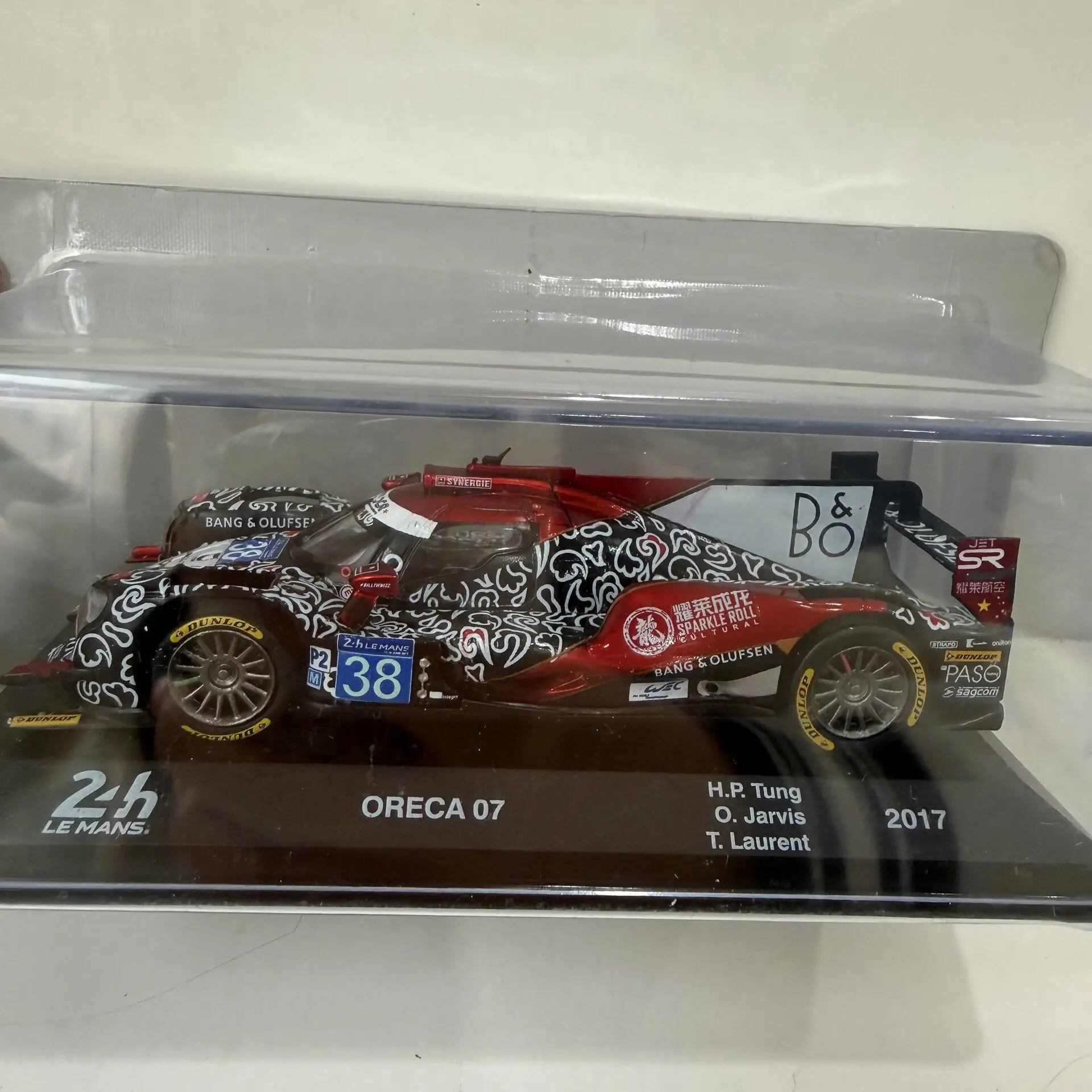 Diecast IXO 1/43 Scale ORECA 07 2017 #38 24H 56 Alloy Car Model