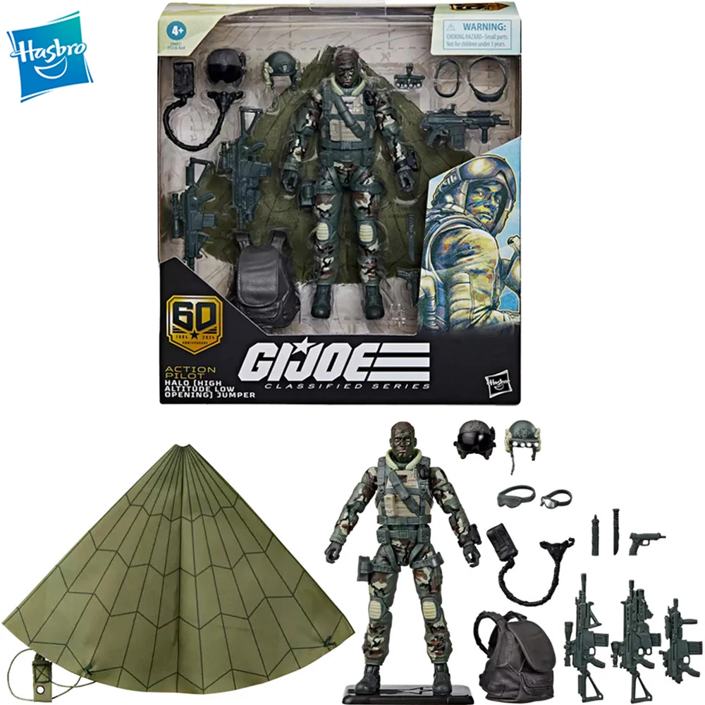 

za zamówienie w przedsprzedaży Hasbro G.i. 이wana seria Joe Classified 60th Anniversary Action Pilot-Halo (высокий низкий отверстий) Jumper Figure 6 дюймов