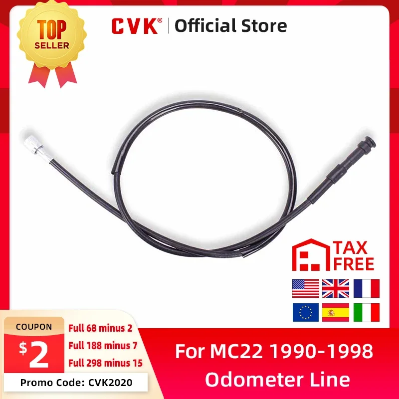 CVK Speedometer Cable Digital Odometer Line For HONDA CBR250 MC22 CBR250RR NC22 NC23 1990-1998 Motorcycle Accessories