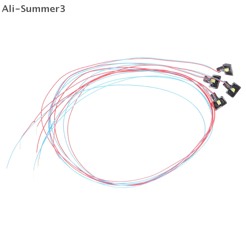 1pc 3V Faretto a Led Modello 1:87 Scala Ho Diorama Lampada per cartelloni esterni Modello fai da te per l'edilizia dell'architettura