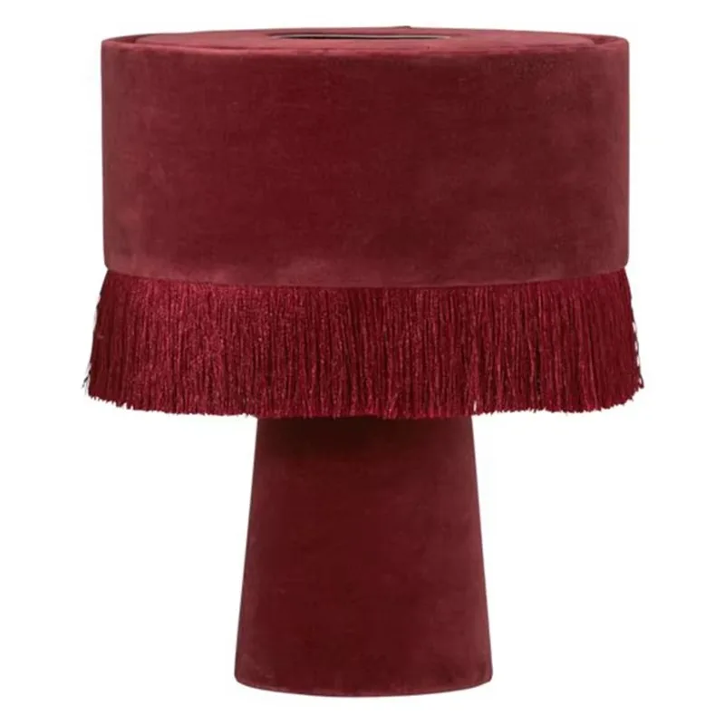 Postmodern Creative Personality Swan Flannel Fringed Art Desk Lamp Living Room Bedroom or Study - Unique Desk Lamp