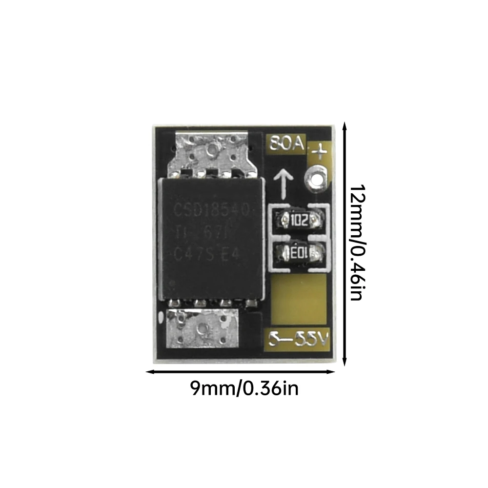 40/80/160/200/300A Mini Hochleistungs-MOS-Auslöseschalter-Treibermodul, Feldeffekttransistor, PWM-Regelung, elektronische Schaltersteuerung – Detail 11