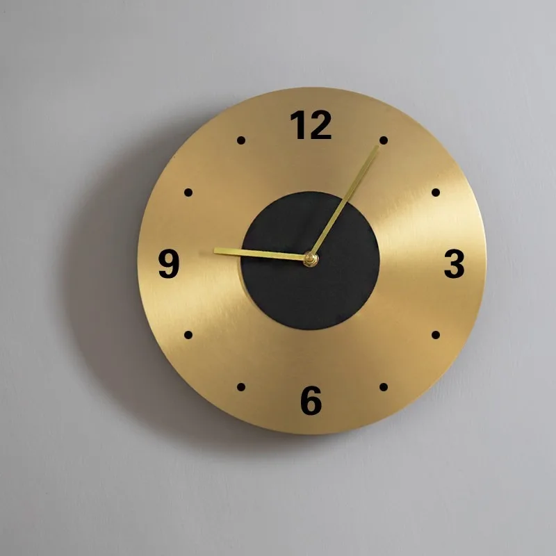 Modern Wall Clock Nordic Aesthetic Wall Watch Silent Elegant Clocks Minimalist Luxury Living Room Watches Home Decorations