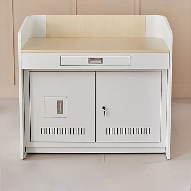 Multimedia Smart Podium Classroom Conference Room Podium Podium Steel Multifunctional Intelligent Electronic Lecture Table