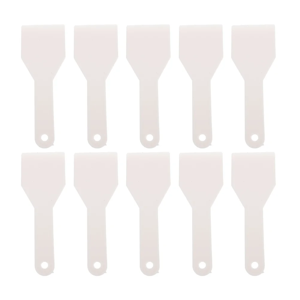 

10 Pcs Deicing Non-scratch Ice Removal Tool Refrigerator Scraper Freezer Plastic