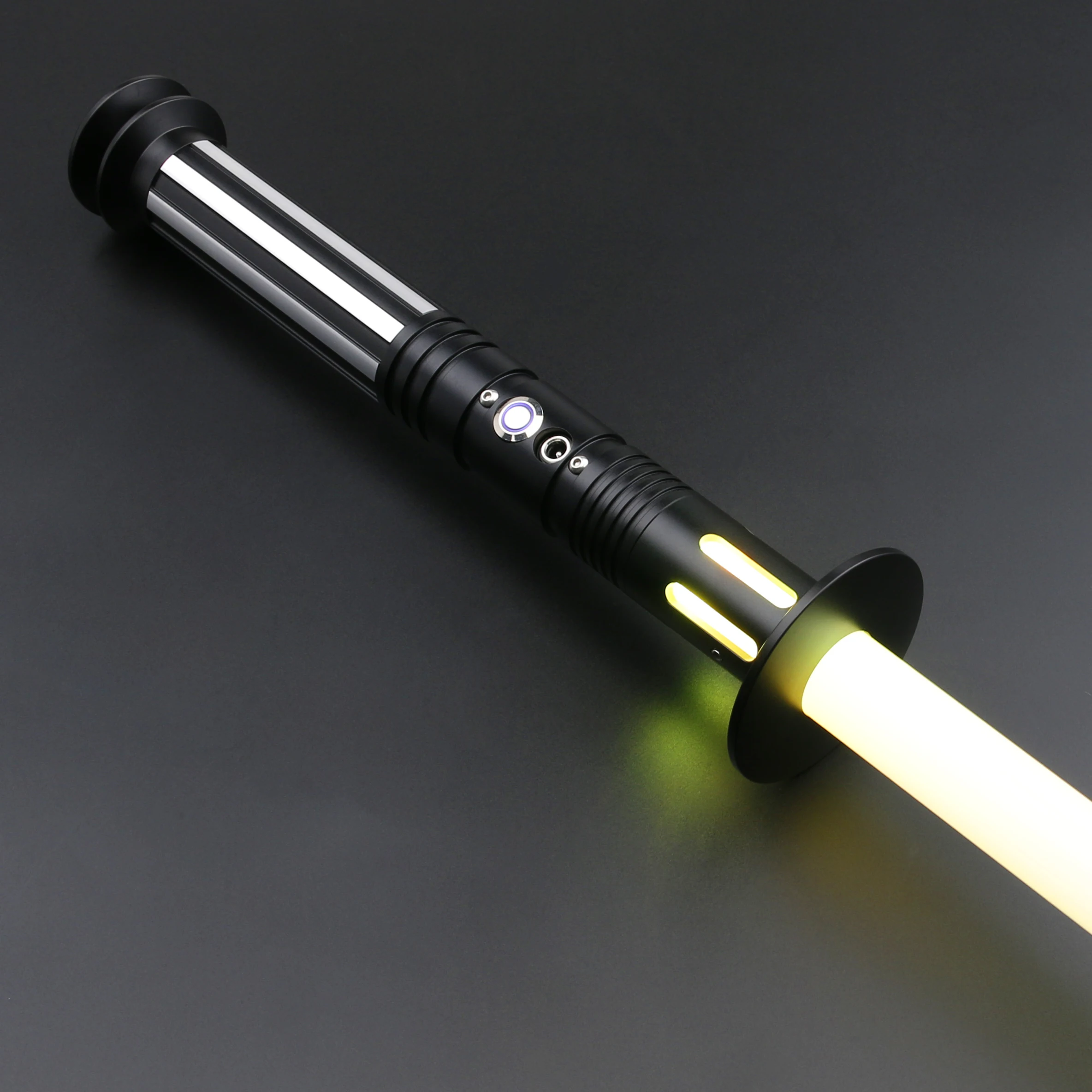 TXQSABER Lightsaber Neo Pixel Heavy Dueling RGB Laser Sword Metal Hilt Smooth Swing Blaster Cosplay Jedi Luminous Kids Toys