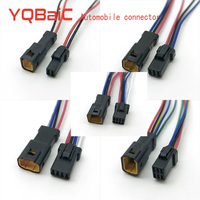 jst  2P 3P 4P 6P 8P 0.6 MM Waterproof Wire Connector Plug Male And Female Socket With Cable JST JWPF Electrical Connectors