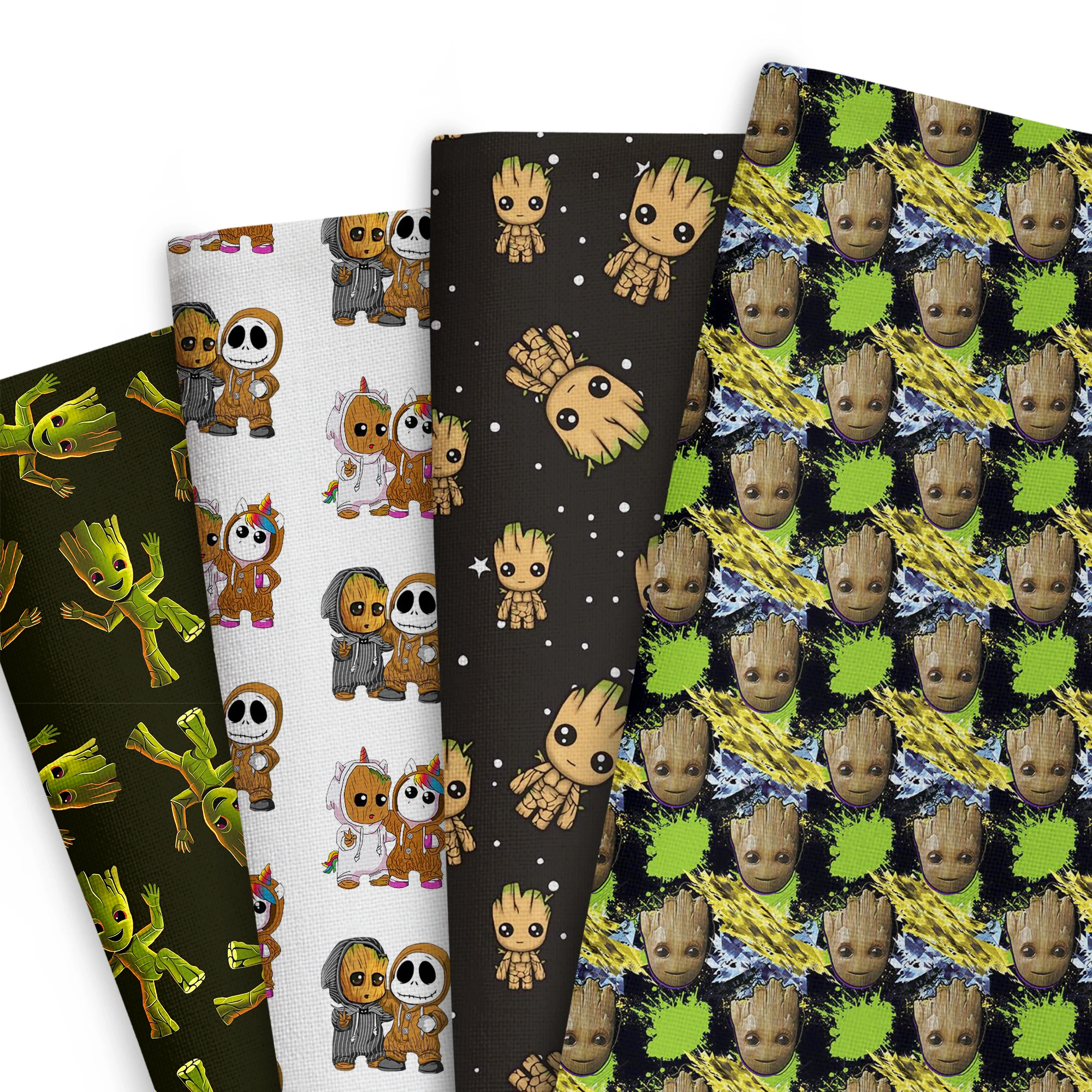 

50*145cm Patchwork Cartoon Polyester Cotton Fabric For Tissue Sewing Quilting Fabrics Needlework Material DIY Handmade