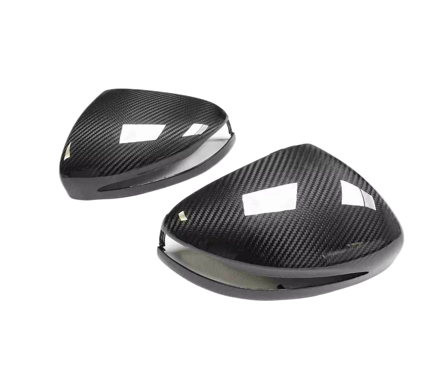 

ZAIQU Dry Carbon Auto Side Mirror Cap for Mercedes Benz W464 W167 X167 Replacement Style Rear View Mirror Cover