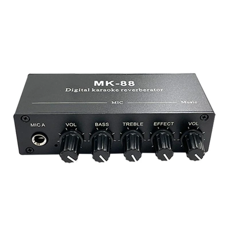 

E56B MK88 Karaoke Preamp Reverberator Decoding Easy to Use for Family Gatherings and Music Creation with Customizable Effects
