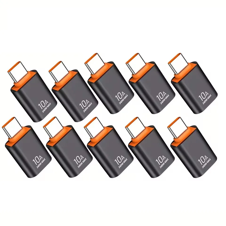 10A USB A To USB C OTG Adapter Type C to USB Converter USB 3.0 Adapter For Xiaomi 14 MacBook USB To Type C OTG Connector image 3