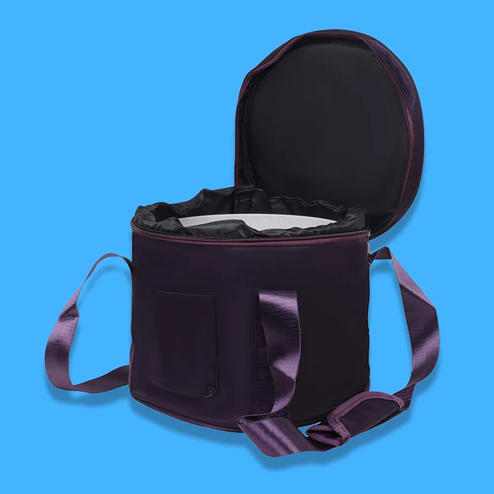 

Thickened Singing Storage Bag Crystal Bowl Protector Case Zipper Closure Portable Meditation Bowl Holder Cotton Polyester
