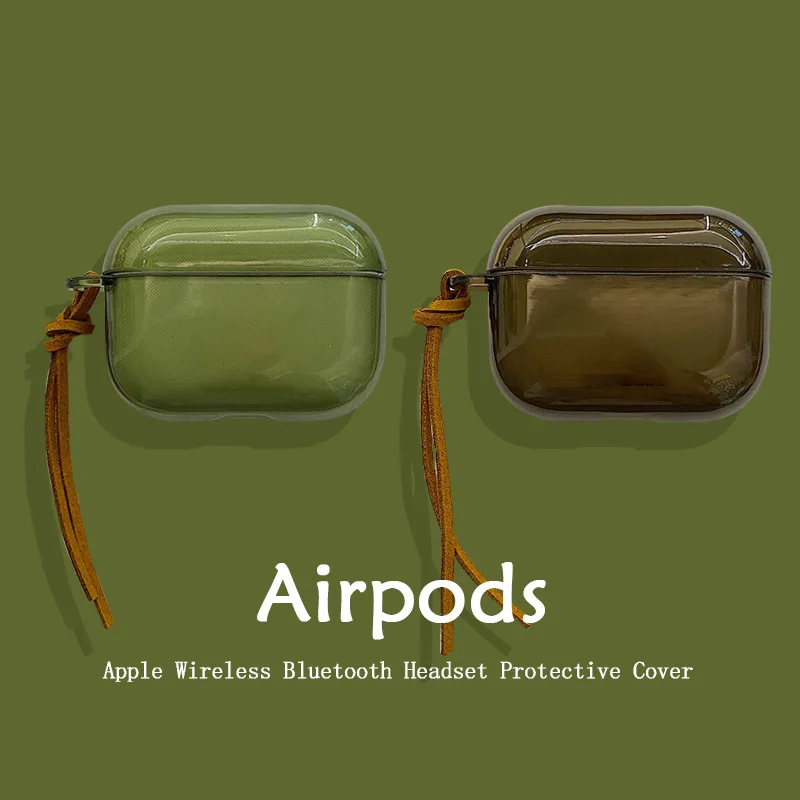 Minimalist AirPods 4 Protective Case Compatible With Apple AirPods 2 Pro 3 5 Gen  Earphone Shell Gray Color Earbud Accessories