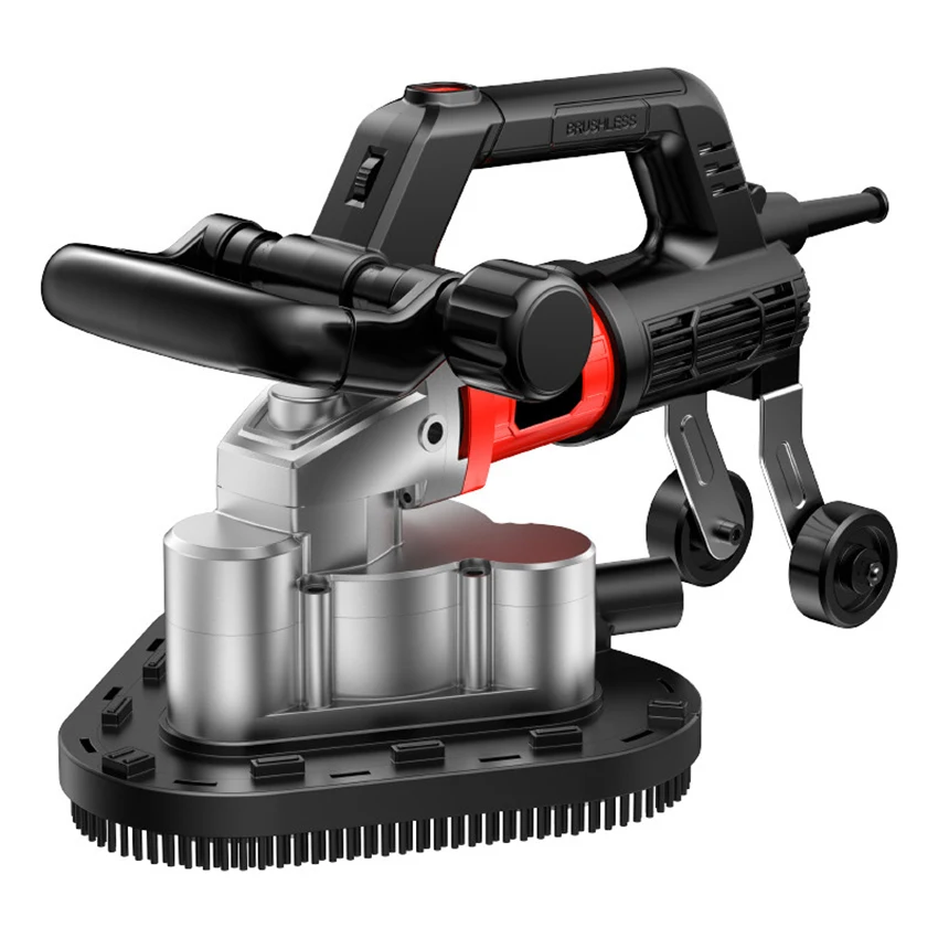 3-head Adjustable Speed Coarse Brushless High-power Concrete Cement Floor Grinder Epoxy Floor Polisher Wall Putty Machine 220V