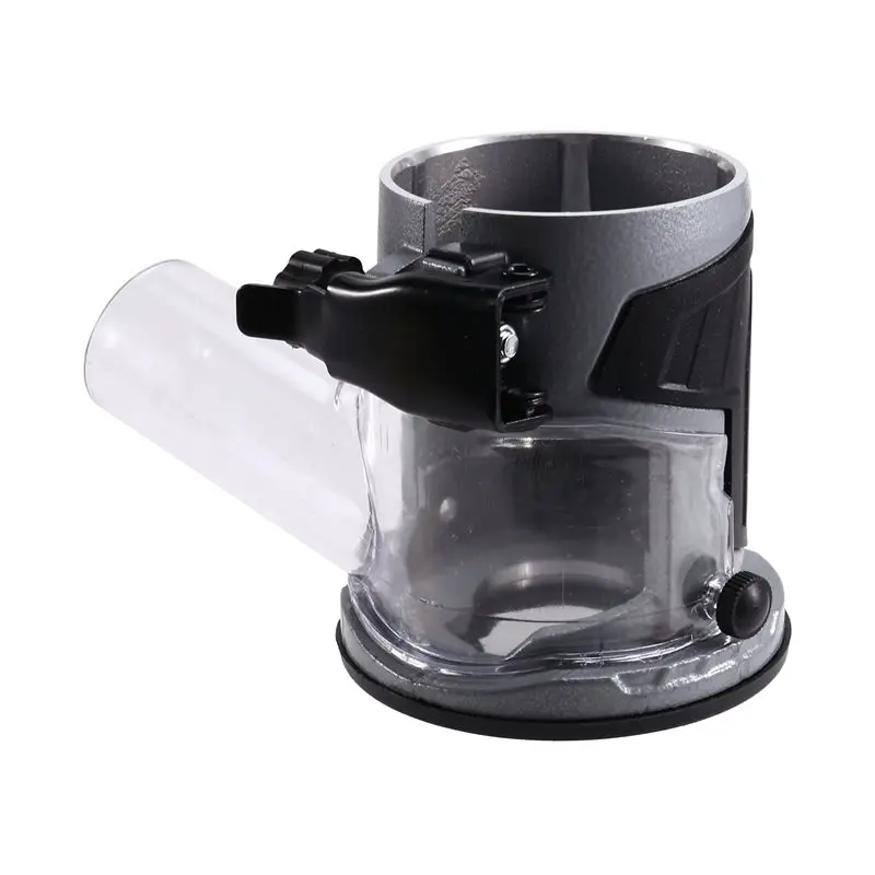 【RECOMENDAR】Adjustable Aluminum Alloy Plunge Router Base With Dust Collection For Trimming Machine, Enhanced Stability Engraving