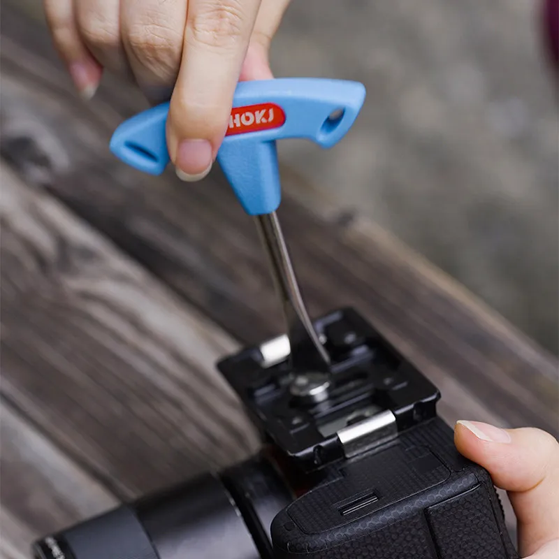 T Grip Screwdriver For Photography Equipment Quick Release Mounts 1/4
